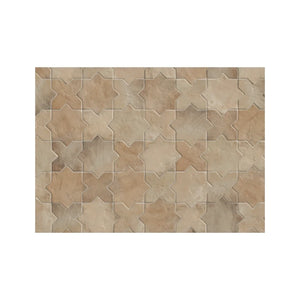 Porto | Star | Color: Cotto | Material: Porcelain | Finish: Matte | Sold By: SQFT | Tile Size: 6"x6"x0.362" | Commercial: Yes | Residential: Yes | Floor Rated: Yes | Wet Areas: Yes | AJ-23-1920