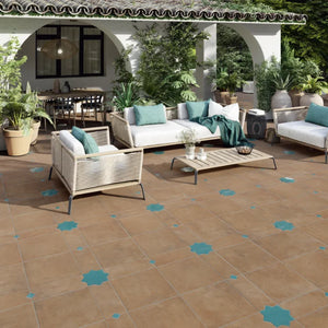 Verona I 9x9 | Matte | Rossa | Material: Porcelain | Finish: Matte | Sold By: SQFT | Tile Size: 9"x9"x0.394" | Commercial: Yes | Residential: Yes | Floor Rated: Yes | Wet Areas: Yes | AJ-23-0205