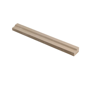 Albi | Chair Rail | Color: Light Brown | Material: Limestone | Material: Limestone | Finish: Honed | Sold By: Piece | Tile Size: 1.625"x12"x0.75" | Commercial: No | Residential: Yes | Floor Rated: Yes | Wet Areas: Yes | AJ-23-0809