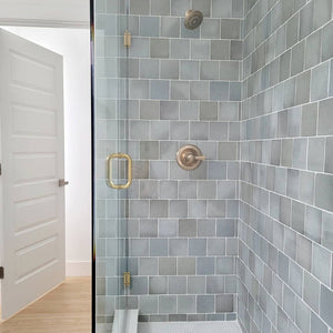 Artisan | Color: Green | Material: Ceramic | Finish: Matte | Sold By: Case | Square Foot Per Case: 10.76 | Tile Size: 5"x5"x0.375" | Commercial: No | Residential: Yes | Floor Rated: No | Wet Areas: Yes | AJ-23-1920