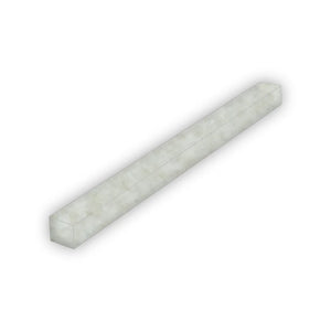 Oatmeal | Stix Bar Liner | Color: White | Material: Porcelain | Finish: Satin | Sold By: Piece | Tile Size: 0.375"x6"x0.25" | Commercial: Yes | Residential: Yes | Floor Rated: Yes | Wet Areas: Yes | AJ-23-1301