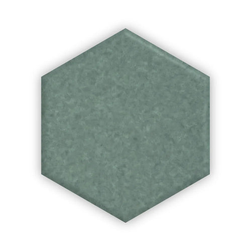 Sea Green 4” Hexagon | Color: Green | Material: Porcelain | Finish: Satin | Sold By: SQFT | Tile Size: 4"x4"x0.313" | Commercial: Yes | Residential: Yes | Floor Rated: Yes | Wet Areas: Yes | AJ-23-1301