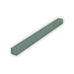 Sea Green | Stix Bar Liner | Color: Green | Material: Porcelain | Finish: Satin | Sold By: Piece | Tile Size: 0.375"x6"x0.25" | Commercial: Yes | Residential: Yes | Floor Rated: Yes | Wet Areas: Yes | AJ-23-1301