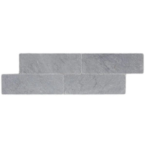 Bardiglio | Color: Grey | Material: Marble | Finish: Tumbled | Sold By: SQFT | Tile Size: 3"x9"x0.375" | Commercial: Yes | Residential: Yes | Floor Rated: Yes | Wet Areas: Yes | AJ-23-0809