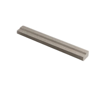 Bateig Blue | Chair Rail | Color: Blue Grey | Material: Limestone | Material: Limestone | Finish: Honed | Sold By: Piece | Tile Size: 1.625"x12"x0.75" | Commercial: Yes | Residential: Yes | Floor Rated: Yes | Wet Areas: Yes | AJ-23-0809