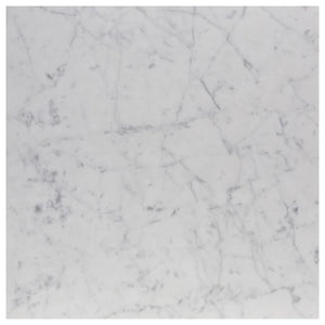 AJ-23-809 | Bianco Carrara | Grey White | 18x18 | Color: Grey White | Material: Marble | Finish: Honed | Sold By: Case | Square Foot Per Case: 4.5 | Tile Size: 18"x18"x0.375" | Commercial: Yes | Residential: Yes | Floor Rated: Yes | Wet Areas: Yes