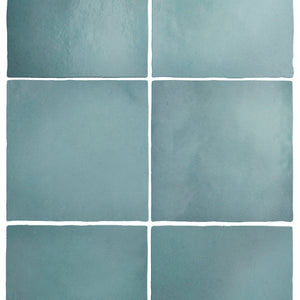 Artisan | Color: Green | Material: Ceramic | Finish: Matte | Sold By: Case | Square Foot Per Case: 10.76 | Tile Size: 5"x5"x0.375" | Commercial: No | Residential: Yes | Floor Rated: No | Wet Areas: Yes | AJ-23-1920