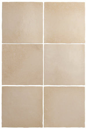 Artisan | Color: Sand | Material: Ceramic | Finish: Matte | Sold By: Case | Square Foot Per Case: 10.76 | Tile Size: 5"x5"x0.375" | Commercial: No | Residential: Yes | Floor Rated: No | Wet Areas: Yes | AJ-23-1920