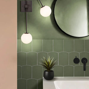 Modern Fan | Color: Pesto | Material: Porcelain | Finish: Matte | Sold By: Case | Square Foot Per Case: 5.43 | Tile Size: 4.5"x5.5"x0.375" | Commercial: Yes | Residential: Yes | Floor Rated: Yes | Wet Areas: Yes | AJ-23-1920