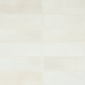 Dion | Color: White | Material: Porcelain | Finish: Gloss | Sold By: SQFT | Tile Size: 2"x6"x0.375" | Commercial: Yes | Residential: Yes | Floor Rated: Yes | Wet Areas: Yes | AJ-23-205