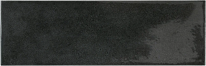 Provence | Color: Black | Material: Ceramic | Finish: Glossy | Sold By: Case | Square Foot Per Case: 5.38 | Tile Size: 2.5"x8"x0.375" | Commercial: No | Residential: Yes | Floor Rated: No | Wet Areas: Yes | AJ-23-1920