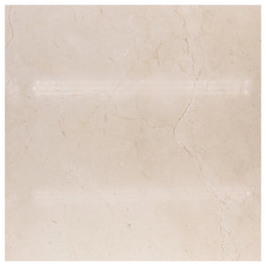 Crema Marfil | Color: Creme/Light Grey | Material: Limestone | Finish: Polished | Sold By: Case | Square Foot Per Case: 4.5 | Tile Size: 18"x18"x0.5" | Commercial: Yes | Residential: Yes | Floor Rated: Yes | Wet Areas: Yes | AJ-23-0809