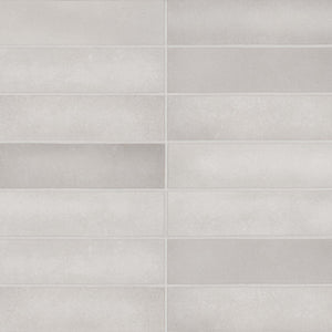 Mikura | Color: Grey | Material: Porcelain | Finish: Matte | Sold By: Case | Square Foot Per Case: 5.38 | Tile Size: 2.5"x10"x0.25" | Commercial: Yes | Residential: Yes | Floor Rated: Yes | Wet Areas: Yes | AJ-23-205