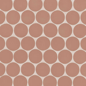 Mikura | 2” Mosaic | Color: Red Clay | Material: Porcelain | Finish: Matte | Sold By: SQFT | Tile Size: 10"x10"x0.25" | Commercial: Yes | Residential: Yes | Floor Rated: Yes | Wet Areas: Yes | AJ-23-205