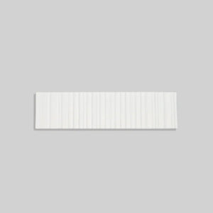 Hayashi | Color: Day | Material: Porcelain | Finish: Ribbed | Sold By: Case | Square Foot Per Case: 13.34 | Tile Size: 2.5"x9"x0.375" | Commercial: Yes | Residential: Yes | Floor Rated: Yes | Wet Areas: Yes | AJ-23-1920