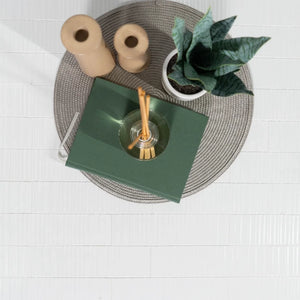 Hayashi | Color: Day | Material: Porcelain | Finish: Ribbed | Sold By: Case | Square Foot Per Case: 13.34 | Tile Size: 2.5"x9"x0.375" | Commercial: Yes | Residential: Yes | Floor Rated: Yes | Wet Areas: Yes | AJ-23-1920