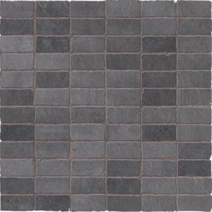 Cementi | 1”x2” Mosaic I 12x12 | Matte | Black | Material: Porcelain | Finish: Matte | Sold By: SQFT | Tile Size: 12"x12"x0.787" | Commercial: Yes | Residential: Yes | Floor Rated: Yes | Wet Areas: Yes | AJ-23-0205