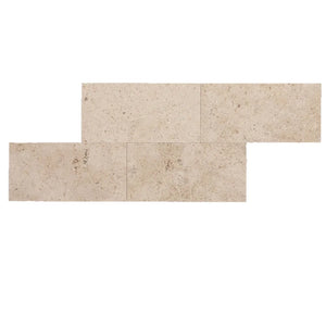 Fonjone (Gascogne Beige) | Color: Beige | Material: Limestone | Finish: Honed | Sold By: SQFT | Tile Size: 3"x6"x0.375" | Commercial: Yes | Residential: Yes | Floor Rated: Yes | Wet Areas: Yes | AJ-23-0809