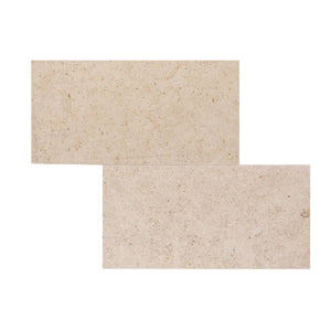 Fonjone (Gascogne Beige) | Color: Beige | Material: Limestone | Finish: Honed | Sold By: SQFT | Tile Size: 6"x12"x0.375" | Commercial: Yes | Residential: Yes | Floor Rated: Yes | Wet Areas: Yes | AJ-23-0809