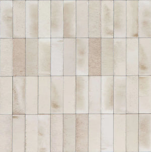 Granada I 2x6 | Gloss | Beige | Material: Ceramic | Finish: Gloss | Sold By: SQFT | Tile Size: 2"x6"x0.375" | Commercial: Yes | Residential: Yes | Floor Rated: No | Wet Areas: No | AJ-23-0205