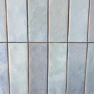 Handcraft | Color: Baby Blue | Material: Ceramic | Finish: Gloss | Sold By: Case | Square Foot Per Case: 10.64 | Tile Size: 2.5"x8"x0.375" | Commercial: Yes | Residential: Yes | Floor Rated: No | Wet Areas: Yes | AJ-23-205