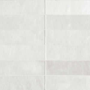Handcraft | Color: White | Material: Ceramic | Finish: Gloss | Sold By: Case | Square Foot Per Case: 10.64 | Tile Size: 2.5"x8"x0.375" | Commercial: Yes | Residential: Yes | Floor Rated: No | Wet Areas: Yes | AJ-23-205