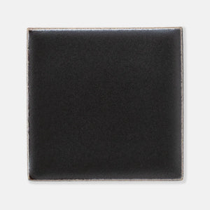 Cast Iron | Color: Black | Material: Porcelain | Finish: Matte | Sold By: SQFT | Tile Size: 4"x4"x0.313" | Commercial: Yes | Residential: Yes | Floor Rated: Yes | Wet Areas: Yes | AJ-23-1301
