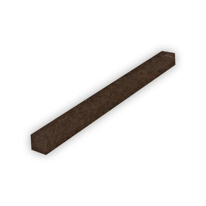 Chocolate | Stix Bar Liner | Color: Brown | Material: Porcelain | Finish: Matte | Sold By: Piece | Tile Size: 0.375"x6"x0.25" | Commercial: Yes | Residential: Yes | Floor Rated: Yes | Wet Areas: Yes | AJ-23-1301