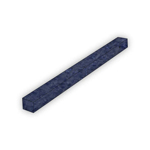 Ocean | Stix Bar Liner | Color: Blue | Material: Porcelain | Finish: Matte | Sold By: Piece | Tile Size: 0.375"x6"x0.25" | Commercial: Yes | Residential: Yes | Floor Rated: Yes | Wet Areas: Yes | AJ-23-1301