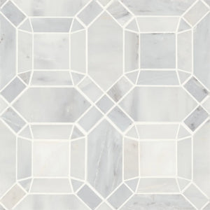 Rembrandt | Mosaic | Color: Creme | Material: Marble | Finish: Honed | Sold By: SQFT | Tile Size: 11.25"x11.25"x0.375" | Commercial: Yes | Residential: Yes | Floor Rated: Yes | Wet Areas: Yes | AJ-23-205