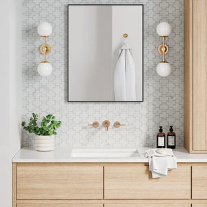 Rembrandt | Mosaic | Color: White | Material: Marble | Finish: Honed | Sold By: SQFT | Tile Size: 10.875"x12.125"x0.375" | Commercial: Yes | Residential: Yes | Floor Rated: Yes | Wet Areas: Yes | AJ-23-205