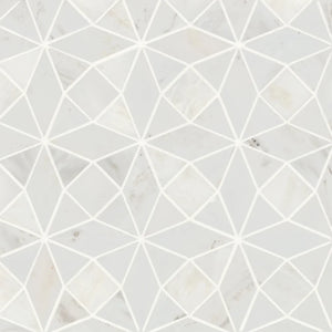 Rembrandt | Mosaic | Color: Creme | Material: Marble | Finish: Honed | Sold By: SQFT | Tile Size: 10.125"x10.125"x0.375" | Commercial: Yes | Residential: Yes | Floor Rated: Yes | Wet Areas: Yes | AJ-23-205