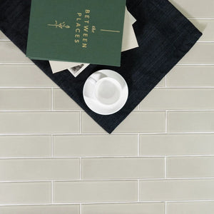 Hayashi | Color: Moon | Material: Porcelain | Finish: Matte | Sold By: Case | Square Foot Per Case: 13.34 | Tile Size: 2.5"x9"x0.375" | Commercial: Yes | Residential: Yes | Floor Rated: Yes | Wet Areas: Yes | AJ-23-1920