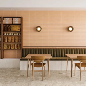Mojave | Color: Cotto | Material: Porcelain | Finish: Matte | Sold By: SQFT | Tile Size: 1"x12"x0.335" | Commercial: Yes | Residential: Yes | Floor Rated: Yes | Wet Areas: Yes | AJ-23-205