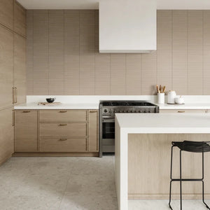 Mojave | Color: Taupe | Material: Porcelain | Finish: Matte | Sold By: SQFT | Tile Size: 1"x12"x0.335" | Commercial: Yes | Residential: Yes | Floor Rated: Yes | Wet Areas: Yes | AJ-23-205