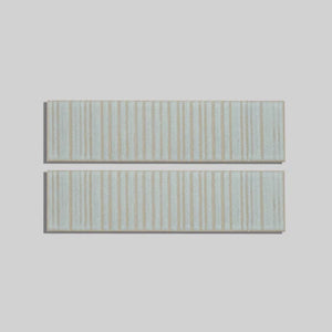 Hayashi | Color: Sky | Material: Porcelain | Finish: Ribbed | Sold By: Case | Square Foot Per Case: 13.34 | Tile Size: 2.5"x9"x0.375" | Commercial: Yes | Residential: Yes | Floor Rated: Yes | Wet Areas: Yes | AJ-23-1920