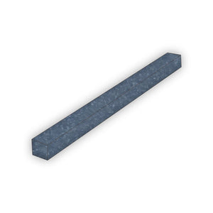 Light Denim | Stix Bar Liner | Color: Blue | Material: Porcelain | Finish: Gloss | Sold By: Piece | Tile Size: 0.375"x6"x0.25" | Commercial: Yes | Residential: Yes | Floor Rated: Yes | Wet Areas: Yes | AJ-23-1301