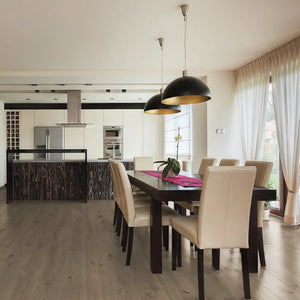 Lyon | Color: Medium Grey | Material: French Oak  | Finish: Brushed | Sold By: Case | Square Foot Per Case: 14.89 | Wood Size: 7.5 x 71.5 x 0.812 | Commercial: Yes | Residential: Yes | Floor Rated: Yes | Wet Areas: No