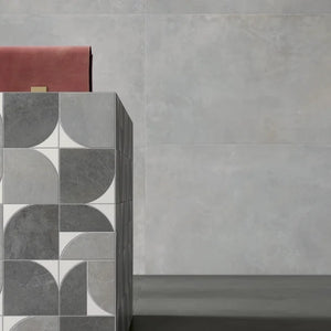 Blend | Color: Urban | Material: Porcelain | Finish: Matte | Sold By: Case | Square Foot Per Case: 11.54 | Tile Size: 24"x24"x0.375" | Commercial: Yes | Residential: Yes | Floor Rated: Yes | Wet Areas: Yes | AJ-23-1403