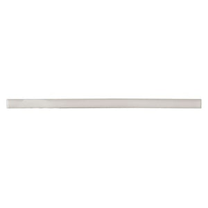 Encaustic | Pencil Liner | Color: White | Material: Porcelain | Finish: Gloss | Sold By: Piece | Tile Size: 0.5"x12"x0.375" | Commercial: No | Residential: Yes | Floor Rated: Yes | Wet Areas: No | AJ-23-205